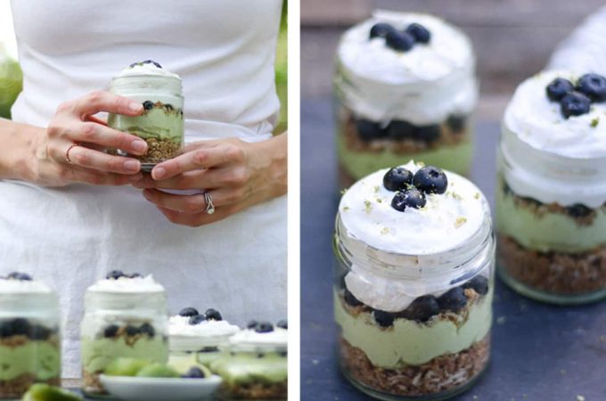 Grab the recipe for these AIP friendly, gluten free and dairy free Key Lime Pie Parfaits.