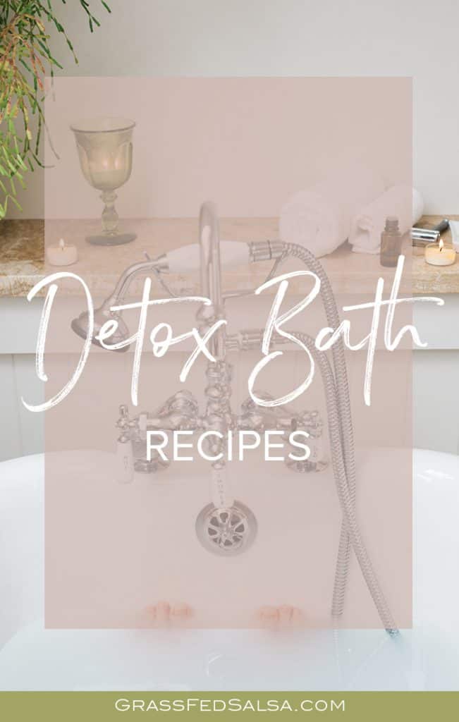 These Detox Bath Blends are my favorite form of self care. Not only are they a relaxing addition to my bath time ritual, but they smell amazing and help my body detox.