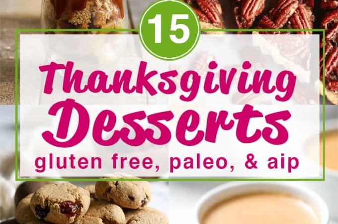 15 of the best Paleo and AIP Thanksgiving Desserts