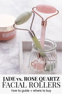 benefits of jade roller vs rose quartz